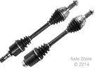 Front Premium Cv Axles Shaft Fit 2007-2009 Mazda 2.3L Automatic Trans Only. Fixed Price $144.00.