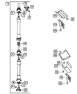 Genuine Mopar Drive Shaft Bearing Kit 5183075AC. Fixed Price $177.63.