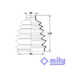 Fits Mazda Mpv 2002-2005 2.0 Cv Joint Boot Set Front Outer Mity GD4522530A. Fixed Price $30.45.