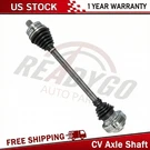 Rear Complete Cv Axle Shaft For Audi A4 Quattro 3.0L V6 Awd 2002-2009. Fixed Price $137.08.