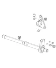 Genuine Mopar Drive Shaft Center Bearing Bracket 68078177AA. Fixed Price $61.02.