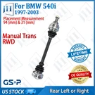 Oe Rear Left Right Cv Axle Shaft For 1997-03 Bmw 540I V8 4.4L Rwd Manual. Fixed Price $144.29.