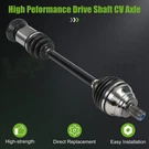 Front Right Cv Axle Shaft Assembly For 15-16 Audi Q3 09-17 Volkswagen Tiguan. Fixed Price $77.69.