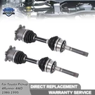 Front Driver & Passenger Cv Axle For Toyota Pickup 4RUNNER SR5 Dlx 2.4L 3.0L 4WD. Fixed Price $120.88.