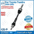 Oe Front Left Right Cv Axle Shaft For 2000-2006 Toyota Tundra Sequoia 4WD Rwd. Fixed Price $205.09.