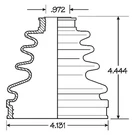 For Toyota Tacoma 1995-2004 Empi 86-2321D Cv Joint Boot Kit. Fixed Price $21.15.