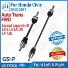 Oe Front Pair Cv Axle Shaft Set For 2012 Honda Civic Ex-l Lx Dx 1.8L Fwd Auto. Fixed Price $179.44.