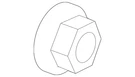 Genuine Gm Axle Nut 11611234. Fixed Price $11.70.