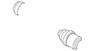Genuine Nissan Cv Joint Kit C9211-6LB0A. Fixed Price $310.94.
