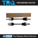 Trq Front Cv Axle Shaft Set For 2008-2012 Honda Accord. Fixed Price $204.95.