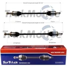 Surtrack Pair Set Of Rear Cv Axle Shafts For Honda Cr-v 2.4 L4 Awd 2012. Fixed Price $202.95.