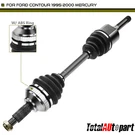 Cv Axle Assembly Ford Contour 1995-2000 Mercury Cougar L4 2.0L Front Left. Fixed Price $86.99.