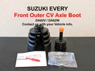 Front Outer Cv Axle Boot For Suzuki Every DA62V DA62W 1PCS Lh Rh Drive Shaft. Fixed Price $89.99.