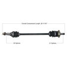 Tytaneum 813-0357 Oe Replacement Cv Axle. Fixed Price $65.17.