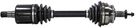 New! Volvo S60 Diversified Shafts Front Left Cv Axle 7816N 8252033. Fixed Price $95.00.