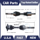 For Dodge Raider Mitsubishi Mighty Max 4WD Front Cv Axle Shaft Surtrack Set Hl. Fixed Price $225.32.