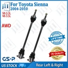 Oe Rear Pair Left Right Cv Axle Shaft For 2004-10 Toyota Sienna V6 3.3L 3.5L Awd. Fixed Price $247.84.