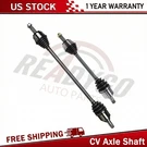 2PCS Front Complete Cv Axle Shaft Assembly For Honda Accord Fwd Manual Trans. Fixed Price $249.22.