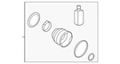 Genuine Hyundai Inner Cv Joint Boot 49583-A8150. Fixed Price $62.50.