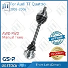 Oe Front Left Cv Axle For Audi Quattro Volkswagen Golf Awd Fwd Manual Trans. Fixed Price $116.51.