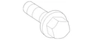 Genuine Mercedes-benz Hexagonal Head Screw 016-990-13-01. Fixed Price $23.18.