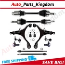 Front Lower Control Arm Suspension Kits+ Cv Axle Shaft For 02-06 Honda Cr-v 2.4L. Fixed Price $186.30.