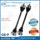 Oe Front Pair Cv Axle Shaft For Volkswagen Passat Audi A4 Awd Fwd Manual Trans. Fixed Price $250.28.