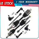 Fit For 1998-2002 Oldsmobile Intrigue Fron Ttie Rod End Ball Joint Cv Axle Shaft. Fixed Price $148.95.