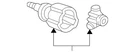 Genuine Honda Cv Joint Kit 42014-S9V-A50. Fixed Price $284.99.
