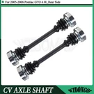 2X Rear Cv Joint Axle Shaft Fits Pontiac Gto Base Coupe 6.0L V8 Rwd 2005-2006. Fixed Price $209.99.