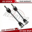 2PCS Rear Complete Cv Axle Assembly For Toyota RAV4 2.0L L4 Awd Fwd 1996-2000. Fixed Price $191.40.