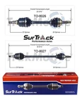 For Toyota Corolla Chevy Fwd Pair Of Front Cv Axle Shaft Assies Surtrack Set. Fixed Price $138.98.