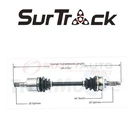 Surtrack MZ-8106 Cv Axle Shaft For Constant Velocity Ze. Fixed Price $103.96.