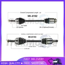 Fits Mitsubishi Lancer Fwd Sp.ralliart 2.4L Front Cv Axle Shafts Trakmotive Set. Fixed Price $255.41.