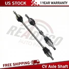 2PCS Front Complete Cv Axle Shaft Assembly For Nissan Versa Fwd Manual Trans. Fixed Price $233.72.