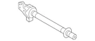 Genuine Hyundai Inner Shaft Assembly 49560-C5450-SJ. Fixed Price $382.96.