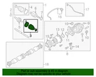 Genuine Nissan Pathfinder Rear Drive Shaft Dust Boot Kit (2013-2020) C97413JA1A. Fixed Price $248.92.