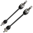 Pair Rear Cv Axle Shafts For Honda Accord Crosstour 2010 2011. Fixed Price $273.41.