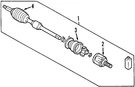 Genuine Mitsubishi Inner Boot 3817A125. Fixed Price $106.13.