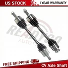 2PCS Front Complete Cv Axle Shaft Assembly For Honda Civic 1.5L Fwd Manual Trans. Fixed Price $346.61.