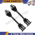 Front Pair Cv Axle Joint Shaft Assembly For Audi A4 A5 Quattro 2009-2012. Fixed Price $184.99.