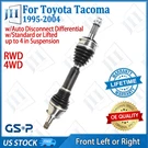 Oe Front Left / Right Cv Axle Shaft For 1995-2004 Toyota Tacoma 4RUNNER Rwd 4WD. Fixed Price $195.59.