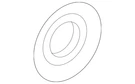 Genuine Audi Stub Shaft Seal 0BF-525-375. Fixed Price $18.15.