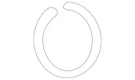 Genuine Mercedes-benz Retaining Ring 012-994-75-41. Fixed Price $12.65.