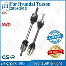 Oe Front Pair Left Right Cv Axle Shaft For 14-15 Hyundai Tucson Gls L4-2.0L Awd. Fixed Price $266.84.