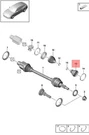 Genuine Porsche Panamera Taycan 97A 97B Bellows Outer 971407285A. Fixed Price $70.18.