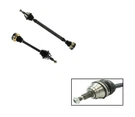 Front Cv Axle Shaft Assembly Pair Left Right Fits Jetta Golf Beetle Mt. Fixed Price $278.77.