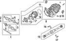 Genuine Nissan Inner Boot C9G41-6SB1A. Fixed Price $81.85.